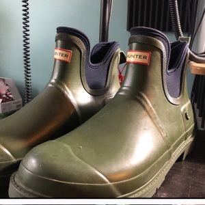 Men’s Hunter Boots (Green) BRAND NEW / Size 12